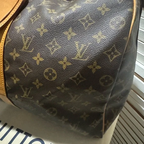 Vintage Louis Vuitton Keepall Bag with Monogram Canvas